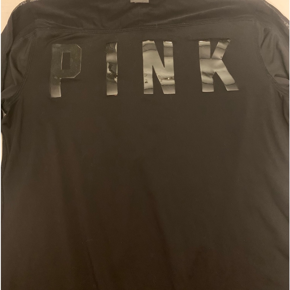 Victoria secret pink athletic half zip pullover
